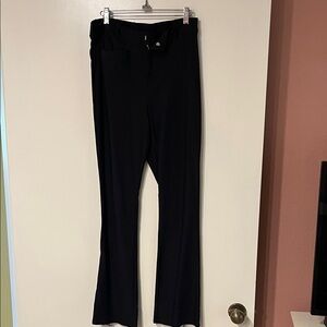 Wild Fable Black Flared Trousers -Single Front Pocket